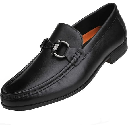 Mens Leather Penny Loafers Causal Loafers Slip-On Classic Softsole Dress Shoes (Black) 9
Mens Leather Penny Loafers Causal Loafers Slip-On Classic Softsole Dress Shoes (Black) 9