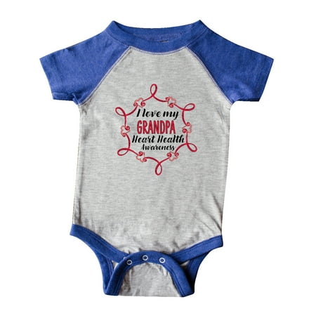 Inktastic I Love My Grandpa Heart Health Awareness Gift Baby Boy or Baby Girl Bodysuit
Inktastic I Love My Grandpa Heart Health Awareness Gift Baby Boy or Baby Girl Bodysuit