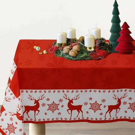 Christmas Tablecloth Christmas Table Cloth Winter Snowflake Xmas Holiday Rectangular Tablecloth For Christmas Decor Waterproof Wrinkle Free Red Christmas Tablecloth For Rectangle Tables 60 X 102
Christmas Tablecloth Christmas Table Cloth Winter Snowflake Xmas Holiday Rectangular Tablecloth For Christmas Decor Waterproof Wrinkle Free Red Christmas Tablecloth For Rectangle Tables 60 X 102
