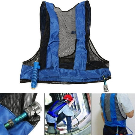 Vortex Tube Air Conditioner Waistcoat Compressed Air Cooling Welding Steel Vest
