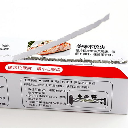 Famure Baking paper Cooking Parchment Paper Roll Nonstick Baking Wrapping Paper Cookie Oilpaper for Barbecue Bread Sandwich Burger Fries
Famure Baking paper Cooking Parchment Paper Roll Nonstick Baking Wrapping Paper Cookie Oilpaper for Barbecue Bread Sandwich Burger Fries