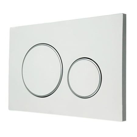 For Geberit Sigma20 Chrome Black White Dual Flush Plate
