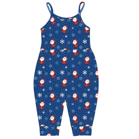 Transer Savings Clearance 2023 Christmas Outfits Baby Backless Strap Slouch Jumpsuit for Toddler Girls Cute Harem Romper Pants X-mas Printed Jumpsuits with Pockets
Transer Savings Clearance 2023 Christmas Outfits Baby Backless Strap Slouch Jumpsuit for Toddler Girls Cute Harem Romper Pants X-mas Printed Jumpsuits with Pockets
