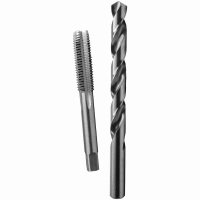 Century Drill & Tool 10.0x1.00 metric plug style tap and letter drill bit S combo pack. Pre
Century Drill & Tool 10.0x1.00 metric plug style tap and letter drill bit S combo pack. Pre