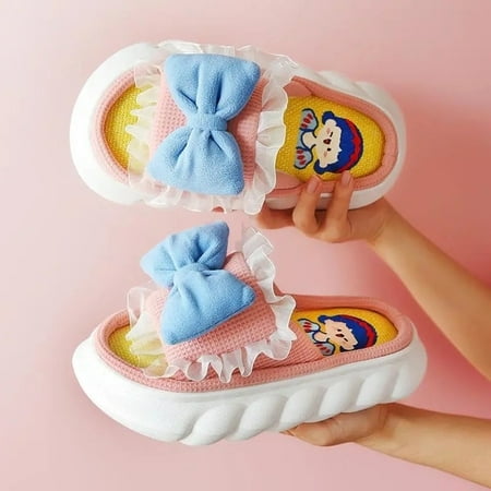 CoCopeanut Linen Slippers Husky Upper Women Summer Thick Bottom Indoor Couple Home Non-slip Spring Autumn Cotton Linen Sandals Slippers
CoCopeanut Linen Slippers Husky Upper Women Summer Thick Bottom Indoor Couple Home Non-slip Spring Autumn Cotton Linen Sandals Slippers