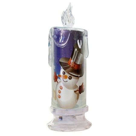 Fjofpr Christmas Decorations Christmas Style Transparent Candle Simulation Luminous Electronic Atmosphere Light Mall Bedroom Desktop Romantic Decoration Home Decor
Fjofpr Christmas Decorations Christmas Style Transparent Candle Simulation Luminous Electronic Atmosphere Light Mall Bedroom Desktop Romantic Decoration Home Decor
