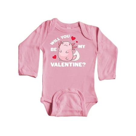 Inktastic Axolotl Will You Be My Valentine with Red Hearts Gift Baby Boy or Baby Girl Long Sleeve Bodysuit
Inktastic Axolotl Will You Be My Valentine with Red Hearts Gift Baby Boy or Baby Girl Long Sleeve Bodysuit