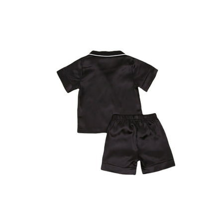 Toddler Baby Kids Satin Pajamas Set Long Sleeve Button-Down Sleepwear PJs for Girls
Toddler Baby Kids Satin Pajamas Set Long Sleeve Button-Down Sleepwear PJs for Girls