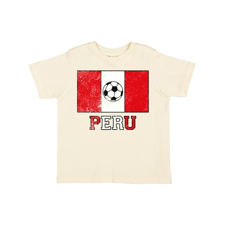 Inktastic Peruvian Soccer Gift Toddler Boy or Toddler Girl T-Shirt
