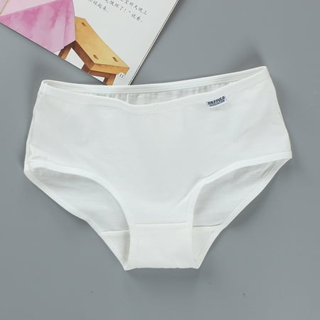 XIAOFFENN Underwear Women Breathable Underwear For Women Girls Underwear Pure Cotton Briefs Solid Low-Rise Girls Panties Underpants Clearance
XIAOFFENN Underwear Women Breathable Underwear For Women Girls Underwear Pure Cotton Briefs Solid Low-Rise Girls Panties Underpants Clearance
