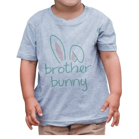 7 ate 9 Apparel Family Matching Happy Easter Shirts - Brother Bunny Grey T-Shirt 2T
7 ate 9 Apparel Family Matching Happy Easter Shirts - Brother Bunny Grey T-Shirt 2T