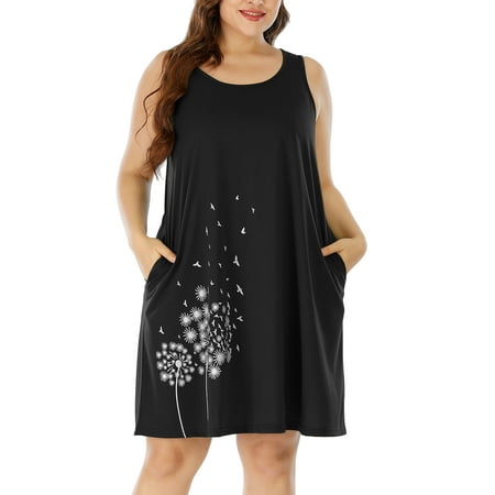 Frontwalk Nightgowns for Women Sleepwear Pajama Night Dress Summer Sleeveless Casual Loose Tank Dress Loungewar Dress
Frontwalk Nightgowns for Women Sleepwear Pajama Night Dress Summer Sleeveless Casual Loose Tank Dress Loungewar Dress