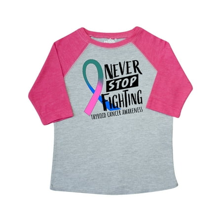 Inktastic Never Stop Fighting Thyroid Cancer Awareness Ribbon Gift Toddler Boy or Toddler Girl T-Shirt
Inktastic Never Stop Fighting Thyroid Cancer Awareness Ribbon Gift Toddler Boy or Toddler Girl T-Shirt