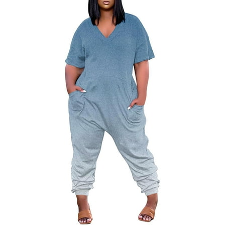 Rompers For Women Comfortable V Neck Jumpsuits For Women Short Sleeve Jumpsuits With Pockets Wide Shorts Rompers Drawstring Overalls Women Suite Romper
Rompers For Women Comfortable V Neck Jumpsuits For Women Short Sleeve Jumpsuits With Pockets Wide Shorts Rompers Drawstring Overalls Women Suite Romper