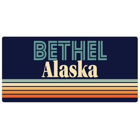 Bethel Alaska 5 x 2.5-Inch Fridge Magnet Retro Design