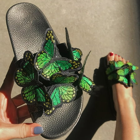 Slippers Women s Ladies Fashion Casual Butterfly Open Toe Outdoor Slippers Beach Shoes
Slippers Women s Ladies Fashion Casual Butterfly Open Toe Outdoor Slippers Beach Shoes