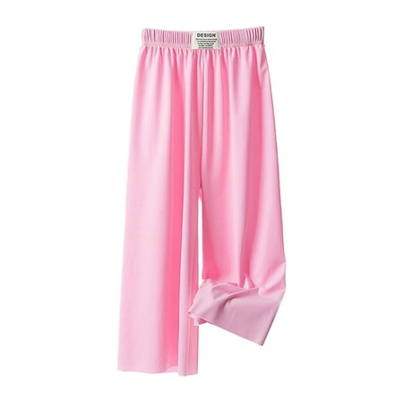 Toddler Kids Baby Girls Anti Mosquito Pants Fashion Cute Sweet Ice Silk Trousers Solid Color Wide Leg Pants
Toddler Kids Baby Girls Anti Mosquito Pants Fashion Cute Sweet Ice Silk Trousers Solid Color Wide Leg Pants