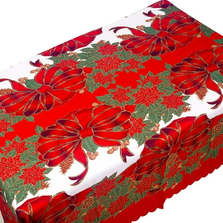 Christmas Rectangle Table Cloth Printed Table Cover Oblong Waterproof for Dining Room Kitchen Decor 
Christmas Rectangle Table Cloth Printed Table Cover Oblong Waterproof for Dining Room Kitchen Decor