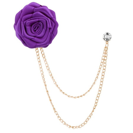 Limei Men Corsage Pin Decoration Cloth Art Pretty Hand-made Rose Flower Tassel Chain Brooch
Limei Men Corsage Pin Decoration Cloth Art Pretty Hand-made Rose Flower Tassel Chain Brooch