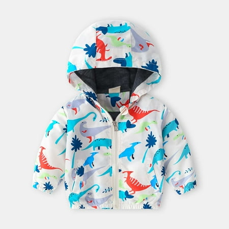 Tarmeek Fall Winter Coats for Toddler Kids with Hoods Baby Boys Girls Cute Cartoon Dinosaur Pattern Windproof Jacket Hooded Coat
Tarmeek Fall Winter Coats for Toddler Kids with Hoods Baby Boys Girls Cute Cartoon Dinosaur Pattern Windproof Jacket Hooded Coat