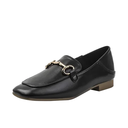 Women‘s Metal Buckle Decor Loafers Low Heel Flat Square Toe Slip On Shoes Non Slip Walking Shoes
Women‘s Metal Buckle Decor Loafers Low Heel Flat Square Toe Slip On Shoes Non Slip Walking Shoes
