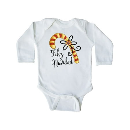 Inktastic Feliz Navidad Red and Gold Candy Cane Gift Baby Boy or Baby Girl Long Sleeve Bodysuit
Inktastic Feliz Navidad Red and Gold Candy Cane Gift Baby Boy or Baby Girl Long Sleeve Bodysuit