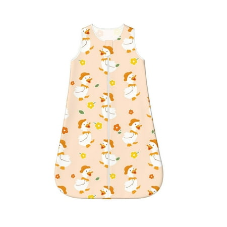 Cauagu Cute Duck And Flower for Infant Wearable Blanket Unisex Girl Boy Swaddle Transition Sack - Newborn Essentials Sleep Clothes-Large
Cauagu Cute Duck And Flower for Infant Wearable Blanket Unisex Girl Boy Swaddle Transition Sack - Newborn Essentials Sleep Clothes-Large