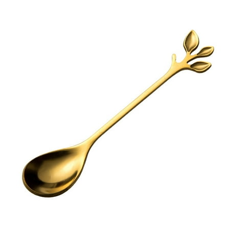 Naturegr Leaf Design Creative Leaf Stainless Steel Coffee Mixing Spoon Fruit Fork Kitchen Flatware
Naturegr Leaf Design Creative Leaf Stainless Steel Coffee Mixing Spoon Fruit Fork Kitchen Flatware