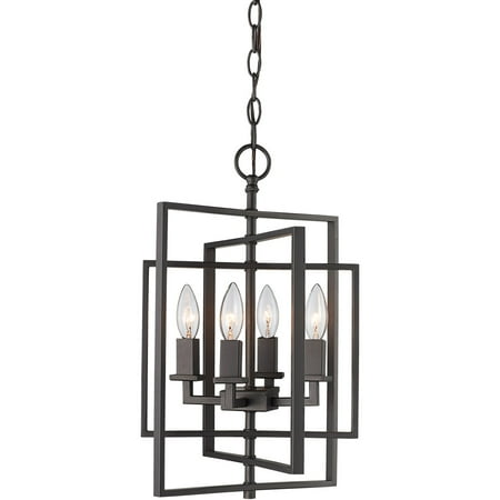 Pendants 4 Light Fixture With Rubbed Oil Bronze Finish Metal E12 Bulb 14 240 W