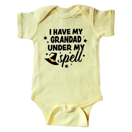 Inktastic I Have My Grandad Under My Spell with Cute Witch Hat Gift Baby Boy or Baby Girl Bodysuit
Inktastic I Have My Grandad Under My Spell with Cute Witch Hat Gift Baby Boy or Baby Girl Bodysuit