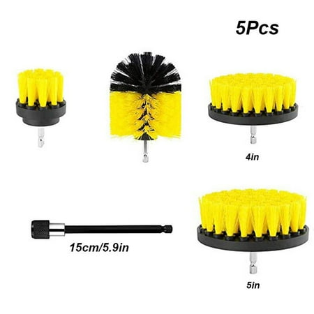 UNTIOR Drill Brush Attachment Set Power Scrubber Tool Car Polisher Bathroom Cleaning Kit Kitchen Cleaning Brush Accessories
UNTIOR Drill Brush Attachment Set Power Scrubber Tool Car Polisher Bathroom Cleaning Kit Kitchen Cleaning Brush Accessories