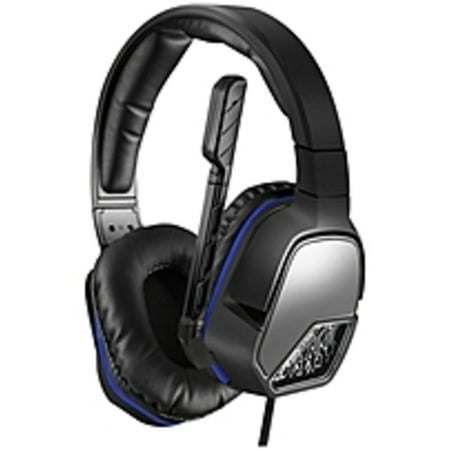 Afterglow LVL 3 Wired Stereo Headset for PS4 - Stereo - Black, (Refurbished)
