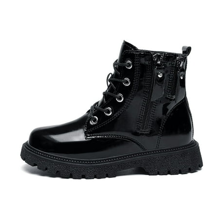winter warm Girls Boys Martin Boots Side Zipper Ankle Boots waterproof Anti Slip Fashion Kids Boots (Little Kids/Big Kids)
winter warm Girls Boys Martin Boots Side Zipper Ankle Boots waterproof Anti Slip Fashion Kids Boots (Little Kids/Big Kids)