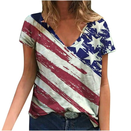 Mrat Sleep Shirts for Women Short Sleeve V-Neck Blouses Ladies Fashion Casual Plus Size Scenic Print V-Neck T-Shirt Tops Shirts Short Sleeve Blouse
Mrat Sleep Shirts for Women Short Sleeve V-Neck Blouses Ladies Fashion Casual Plus Size Scenic Print V-Neck T-Shirt Tops Shirts Short Sleeve Blouse