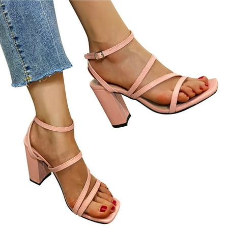 new home gifts for home Fashion Women s High Heels Breathable Lace-up Shoes Casual Toe-knob Sandals PU Pink
new home gifts for home Fashion Women s High Heels Breathable Lace-up Shoes Casual Toe-knob Sandals PU Pink