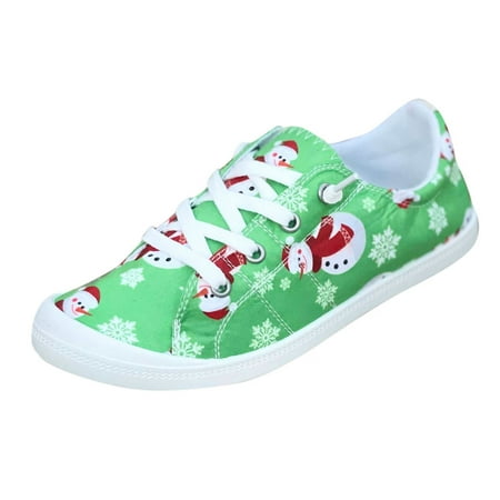 GNEIKDEING Autumn And Winter Women Casual Shoes Round Toe Flat Bottom Non Slip Comfortable Lace Up Christmas Print Gift on Clearance
GNEIKDEING Autumn And Winter Women Casual Shoes Round Toe Flat Bottom Non Slip Comfortable Lace Up Christmas Print Gift on Clearance
