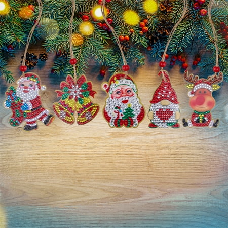 Yipa Xmas Art Kits DIY Christmas Diamond Ornaments Santa Claus Cute Rhinestone Pendant Socks Present Decorative Hanging Smart Tree Family Style-C
Yipa Xmas Art Kits DIY Christmas Diamond Ornaments Santa Claus Cute Rhinestone Pendant Socks Present Decorative Hanging Smart Tree Family Style-C
