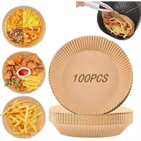 starynighty 100PCS Air Fryer Liners Disposable Paper Liner Natural Nonporous Round Baking Paper Anti-Stick Waterproof Greaseproof Sheets Cooking Oil Paper Parchment Paper
starynighty 100PCS Air Fryer Liners Disposable Paper Liner Natural Nonporous Round Baking Paper Anti-Stick Waterproof Greaseproof Sheets Cooking Oil Paper Parchment Paper