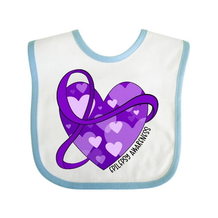 Inktastic Epilepsy Awareness Purple Ribbon Around Heart Gift Baby Boy or Baby Girl Bib
Inktastic Epilepsy Awareness Purple Ribbon Around Heart Gift Baby Boy or Baby Girl Bib