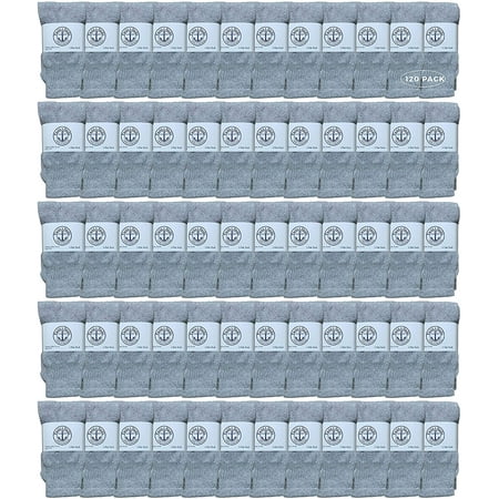 SOCKS NBULK 17 Inch Wholeasle Kids Tube Socks Childrens Cotton Tube Socks - 6-8 - Gray - 120 Packs
SOCKS NBULK 17 Inch Wholeasle Kids Tube Socks Childrens Cotton Tube Socks - 6-8 - Gray - 120 Packs