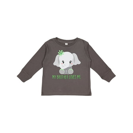 Inktastic My Brother Loves Me- cute elephant Boys or Girls Long Sleeve Toddler T-Shirt
Inktastic My Brother Loves Me- cute elephant Boys or Girls Long Sleeve Toddler T-Shirt