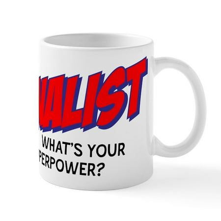 CafePress - I m A Journalist What s Your Sup - 11 oz Ceramic Mug - Novelty Coffee Tea Cup
CafePress - I m A Journalist What s Your Sup - 11 oz Ceramic Mug - Novelty Coffee Tea Cup