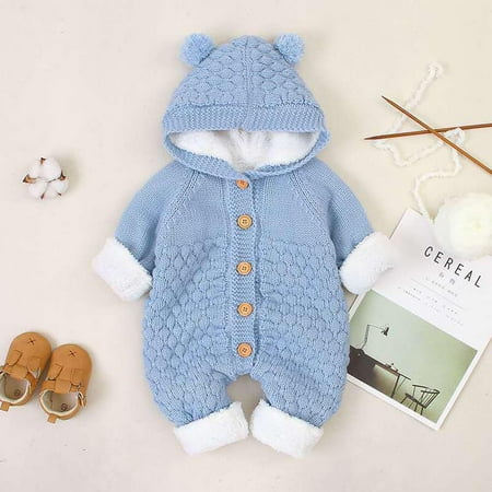 Baby Clothes Clearance! purcolt Christmas Sweater Baby Boys Girls One-Piece Knitted Hooded Jumpsuit Winter Sweater Romper Outfits Infant Fleece Lined Buttons Bodysuit Playsuit Newborn Clothes
Baby Clothes Clearance! purcolt Christmas Sweater Baby Boys Girls One-Piece Knitted Hooded Jumpsuit Winter Sweater Romper Outfits Infant Fleece Lined Buttons Bodysuit Playsuit Newborn Clothes
