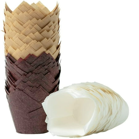 150 Pieces Mini Baking Cups Tulip Baking Cups Cupcake Liners Muffin Liners for Wedding Birthday Parties
150 Pieces Mini Baking Cups Tulip Baking Cups Cupcake Liners Muffin Liners for Wedding Birthday Parties
