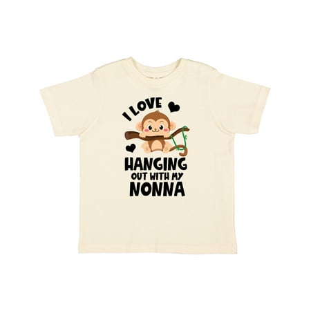 Inktastic Monkey I Love Hanging out with My Nonna Gift Toddler Boy or Toddler Girl T-Shirt
Inktastic Monkey I Love Hanging out with My Nonna Gift Toddler Boy or Toddler Girl T-Shirt