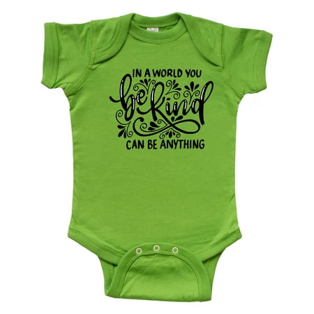 Inktastic Inspirational Quote In a World You Can be Anything be Kind Gift Baby Boy or Baby Girl Bodysuit
Inktastic Inspirational Quote In a World You Can be Anything be Kind Gift Baby Boy or Baby Girl Bodysuit