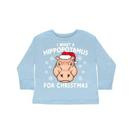 Inktastic I Want a Hippopotamus for Christmas in Santa Hat Gift Toddler Boy or Toddler Girl Long Sleeve T-Shirt
Inktastic I Want a Hippopotamus for Christmas in Santa Hat Gift Toddler Boy or Toddler Girl Long Sleeve T-Shirt