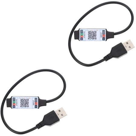 2 Pieces Controller LED Strip Light RGB Pro Lights Smart for Adapter
2 Pieces Controller LED Strip Light RGB Pro Lights Smart for Adapter