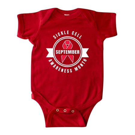 Inktastic Sickle Cell Awareness Month September with Red Ribbon Gift Baby Boy or Baby Girl Bodysuit
Inktastic Sickle Cell Awareness Month September with Red Ribbon Gift Baby Boy or Baby Girl Bodysuit
