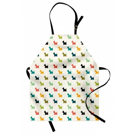 Dog Lover Apron Colorful Scottish Terrier Silhouettes Polka Dot Backdrop Purebred Animal Pattern Unisex Kitchen Bib Apron with Adjustable Neck for Cooking Baking Gardening Multicolor by Ambesonne
Dog Lover Apron Colorful Scottish Terrier Silhouettes Polka Dot Backdrop Purebred Animal Pattern Unisex Kitchen Bib Apron with Adjustable Neck for Cooking Baking Gardening Multicolor by Ambesonne